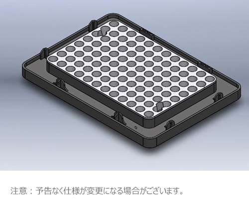 Hot/Coldインキュベーター用ブロック 0.2ml PCRプレートx1