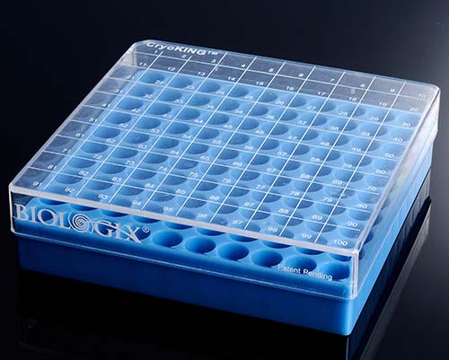 CryoKING クライオジェニックボックス 133x133x95mm 81穴 P.C製