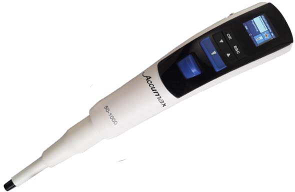 Accumax電動ピペット シングルチャンネル 50-1000uL