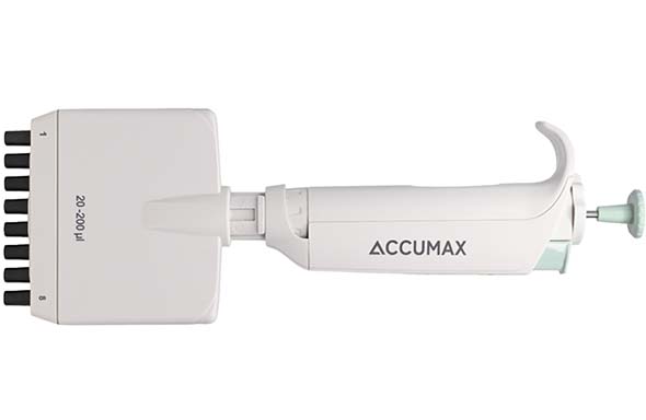 Accumax FAB LFマニュアルピペット　8チャンネル　20-200uL