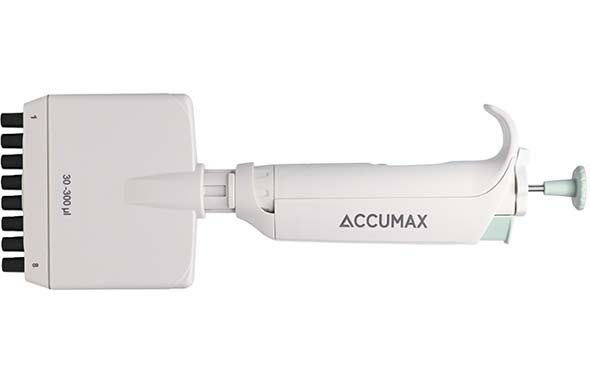 Accumax FAB LFマニュアルピペット　8チャンネル　30-300uL