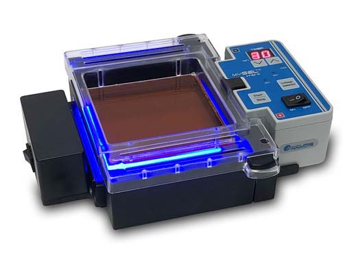 myGel InstaView(TM) コンプリート電気泳動システム　ブルー色LED