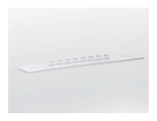 PCR 8連チューブ&8連フラットキャップ 0.2ml ナチュラル