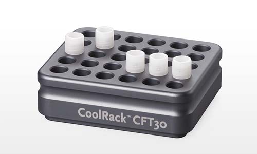 CoolRack CFT30 クライオチューブx30本　グリップ付 グレー