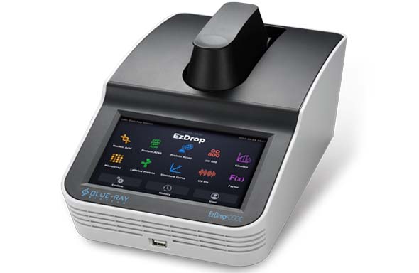 EzDrop 微量分光光度計 キュベットモード搭載モデル