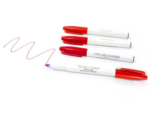 マーキングペン LabMarker レッド