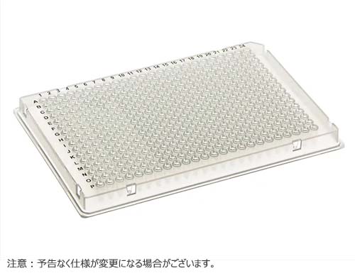 384ウェル PCRプレート 切り込み A24 ABIタイプ クリア