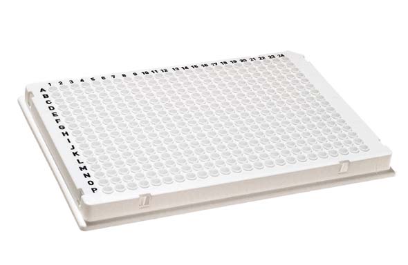 384ウェル PCRプレート 切り込み A24 ABIタイプ ホワイト