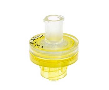 ABLUOシリンジフィルター 直径Φ13mm FLL/MLL アクリル イエロー CA 0.45μm 滅菌