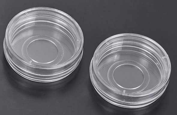細胞培養ディッシュ 35mm ガラスボトム(開口径20mm) 接着細胞用
