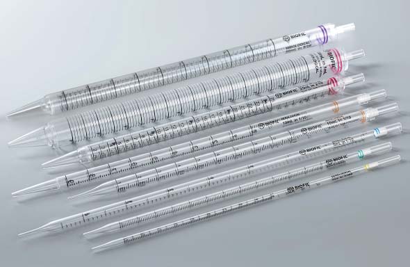 プラスチックピペット　10ｍL（先端接合）　紙/プラ包装　個装