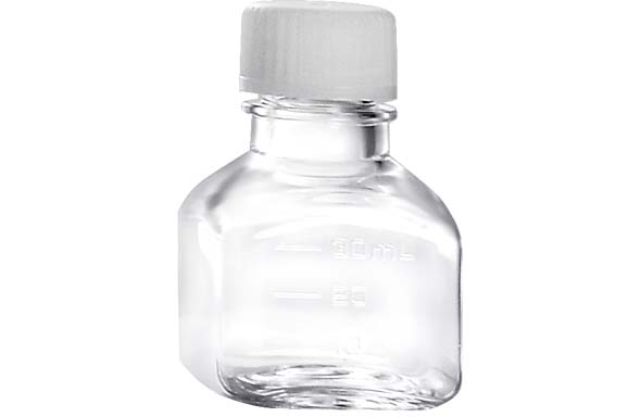 角形保存ボトル 30mL PETG 滅菌