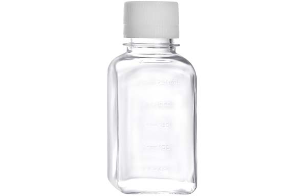 角形保存ボトル 250mL PETG 滅菌