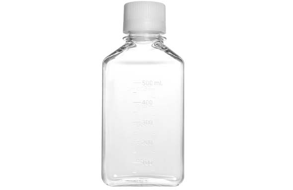 角形保存ボトル 500mL PET 滅菌