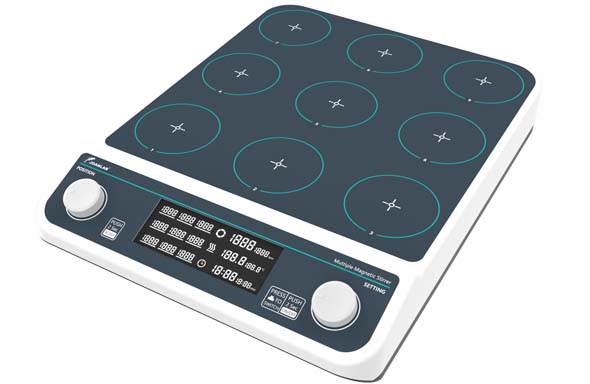 MMS9 PROマグネチックスターラ 9ポート 500mLx9