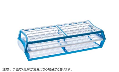【OUTLET】テストチューブ用ラック 16mmx60本