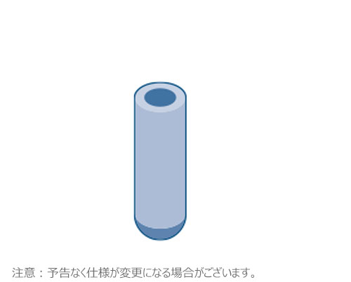 ラバーアダプター 10/15ml ガラスチューブ用