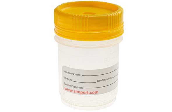 SpecTainer I スクリューキャップコンテナー タンパーエビデント 120ml 未滅菌