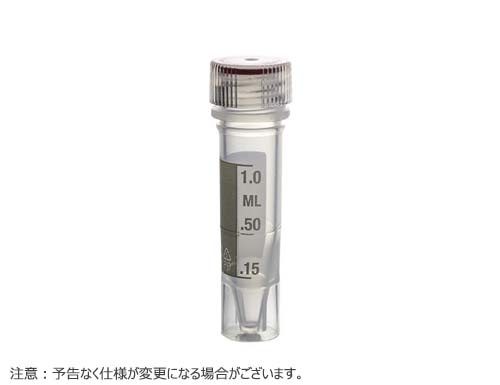 MICREWTUBE 1.5ml 自立型 ナチュラル フラットトップ 目盛付 滅菌済