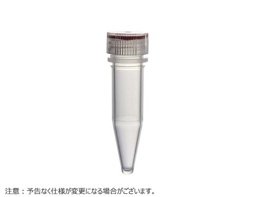 BM - MICREWTUBE 1.5ml コニカル型 ナチュラル フラットトップ 滅菌済