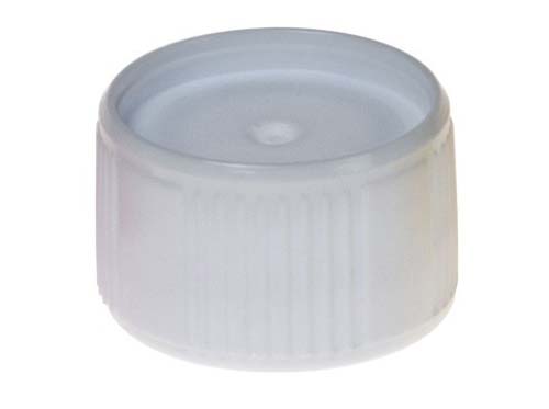 CAP WITH LIP SEAL WHITE