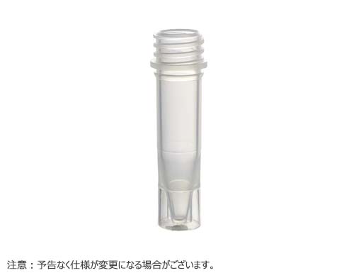 MICREWTUBE 1.5ml 自立型 ナチュラル キャップなし