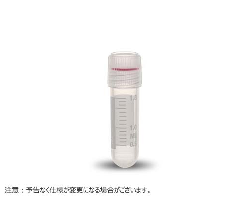 クライオチューブ 2.0ml ラウンド アウタースレッド 滅菌 リップ/Oリング