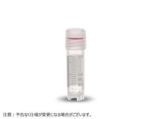 クライオチューブ 2.0ml 自立型 アウタースレッド 滅菌 リップ/Oリング