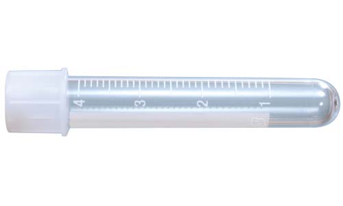 2ポジションキャップ付チューブ 12x75mm 4.0ml P.S.製