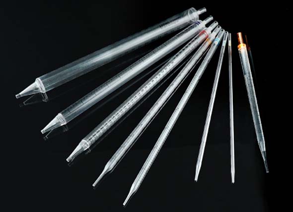 10 mL Serological Pipette,Ink-free laser printed, Individually Plastic-plastic Wrapped, Sterile, 50/pk, 500/cs