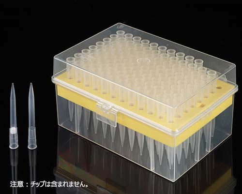 ピペットチップ フィルター付 -200μl用ラック