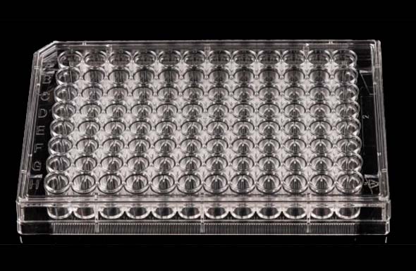 96 Well Cell Culture Plate, Flat, Non-treated, Sterile, 10/pk, 100/cs