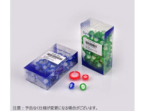 PTFEシリンジフィルター Ф13mm 0.45um 疎水性 未滅菌