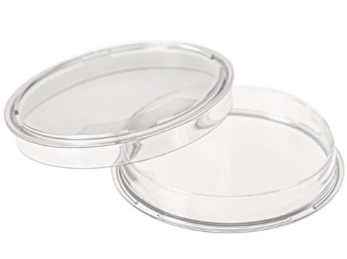 PETRI DISH 50X9MM RIMMED WITHOUT PAD