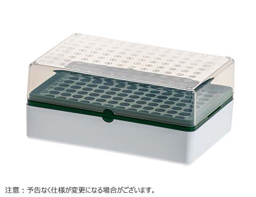 BIOTUBE(TM)チューブ保存ボックス グリーン