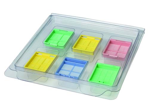 PARAFFIN BLOCK MAILER, 6 COMPARTMENTS