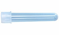 2ポジションキャップ付チューブ 12x75mm 5.0ml P.P.製