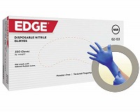 手袋 ニトリルグローブ パウダーフリー EDGE 82-133 XL