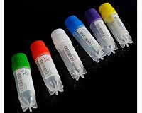 CryoKINGバイアル 0.5ml サイドバーコード ホワイト