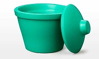 TruCool Round 4L Ice Bucket フタ付 グリーン