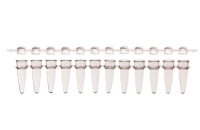 12連PCRチューブ & 12連チューブキャップ ドームタイプ セット アソート