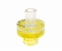 ABLUOシリンジフィルター 直径Φ13mm FLL/MLL アクリル イエロー CA 0.45μm 滅菌