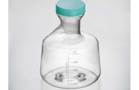 大容量三角フラスコ 3000mL 平底 PC プラグシールキャップ