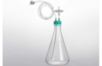 三角フラスコ用クローズドシステム　2000mL  1/4”ID, 3/8”OD, 120cm　MPC（オス）コネクター
