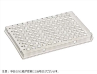 【OUTLET】96ウェル PCRスタンダードプレート セミスカート ロープロファイル Light Cycler クリア