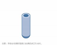 ラバーアダプター 10/15ml ガラスチューブ用