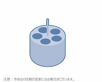 アダプター 5x50ml チューブ 自立型用