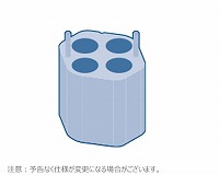 アダプター 4x25/30ml チューブ 自立型用