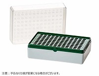 BIOTUBE(TM)チューブ保存ボックス グリーン