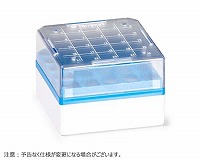 CRYOSTORE(TM) 保存ボックス クライオチューブ 1ml-2ml用 25本立 ブルー